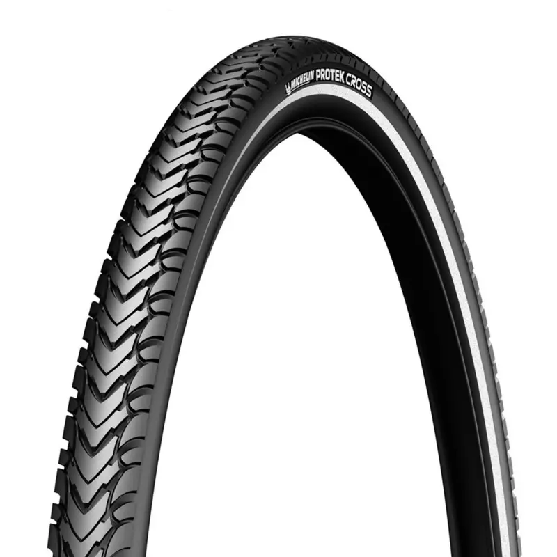 Michelin Protek Cross Max 700 x 40 (29 x 1,60) 5 mm Takviyeli Siyah TR (42-622) Reflektif Yanak Bisiklet Lastiği