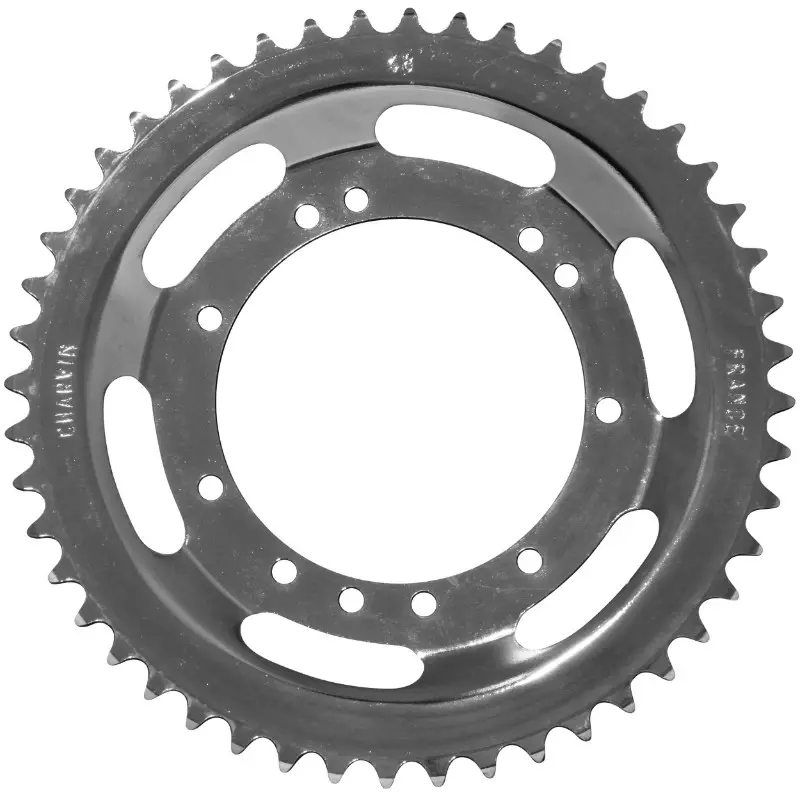 Couronne cyclo adaptable MBK 51 roue rayons 48 DTS alésage 94 mm 11 trous Sélection P2R