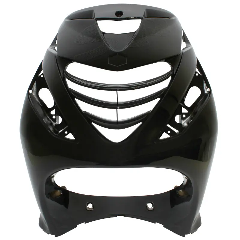 Verkleidungs-Spoiler vorne scooter adaptierbar Piaggio 50 Zip SP hochglanzschwarz P2R