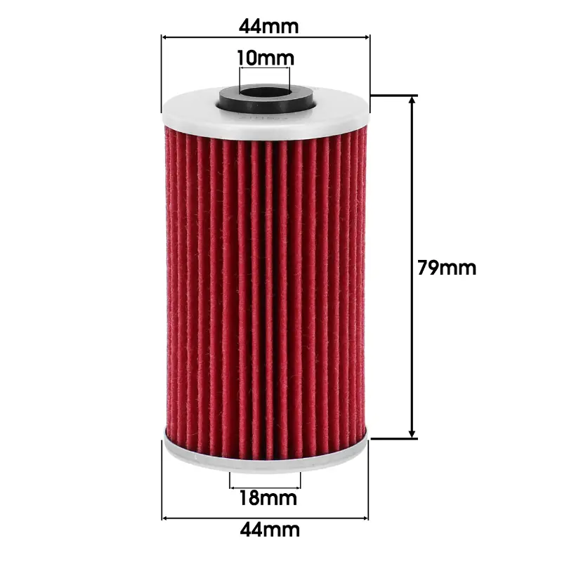 Ölfilter Hiflofiltro HF562 Kymco Dink 125 2006+/Grand Dink 125 2001+ (44x79mm) — Ansicht 5