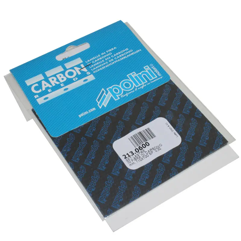 Lamelle de clapet Polini carbone 0,30 feuille 110X100 (X2) (213.0600)