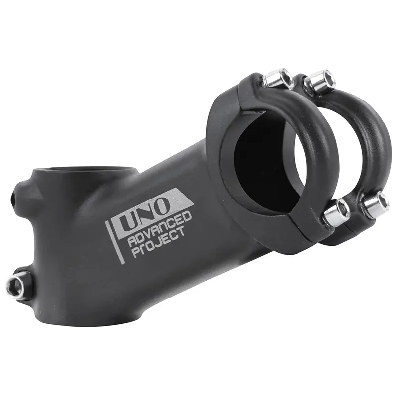 Vorbau P2R Straße-MTB schwarz angehoben 25° 31.8 90 mm