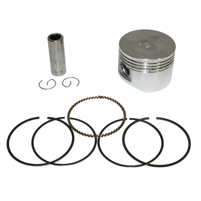Piston maxiscooter adaptable scooter 125 4T GY6 152QMI diam 52,4 mm axe 15 mm P2R
