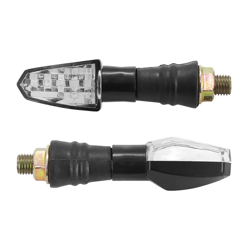 Universalblinker Replay Viper 9 LEDs transparent schwarz (Paar)