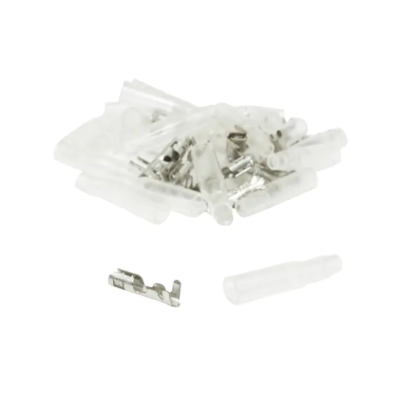 Cosse électrique avec isolant cylindrique femelle 3,5 P2R (sachet de 25 pièces)