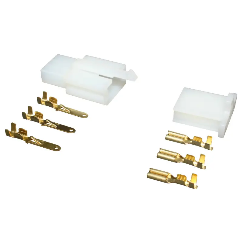 Connecteur électrique plastique 3 fiches P2R