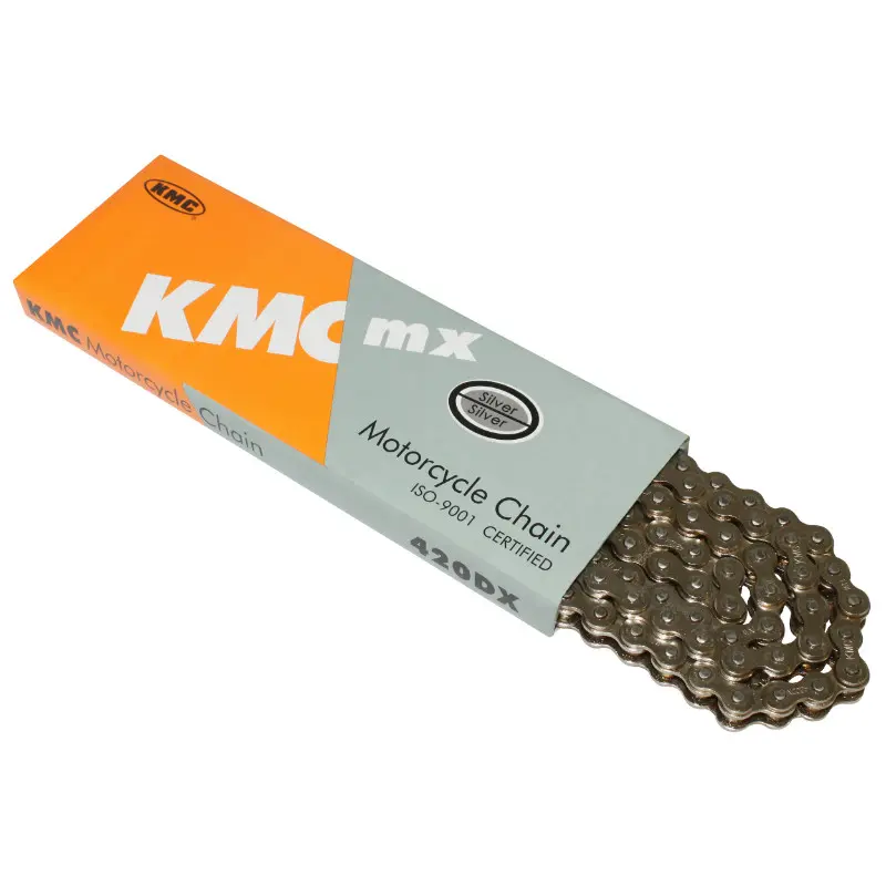 KMC 420DX verstärkte Motorradkette 134 Glieder 50 bis 125 cc