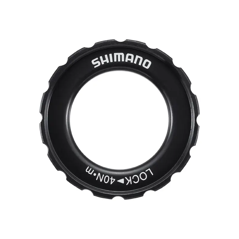 센터록 디스크 브레이크 너트 Shimano Deore M618 - 외부 체결식