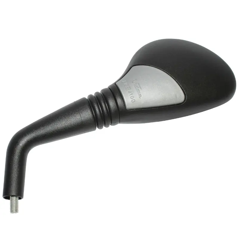 অভিযোজিত বাম সাইড মিরর MBK Nitro 50 2000-2016 / Yamaha Aerox 1997-2000 কালো-ধূসর CE VICMA দ্বারা অনুমোদিত