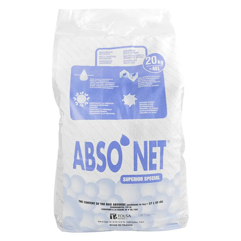 Absorbant huile Minerva Oil granulés 20 kg
