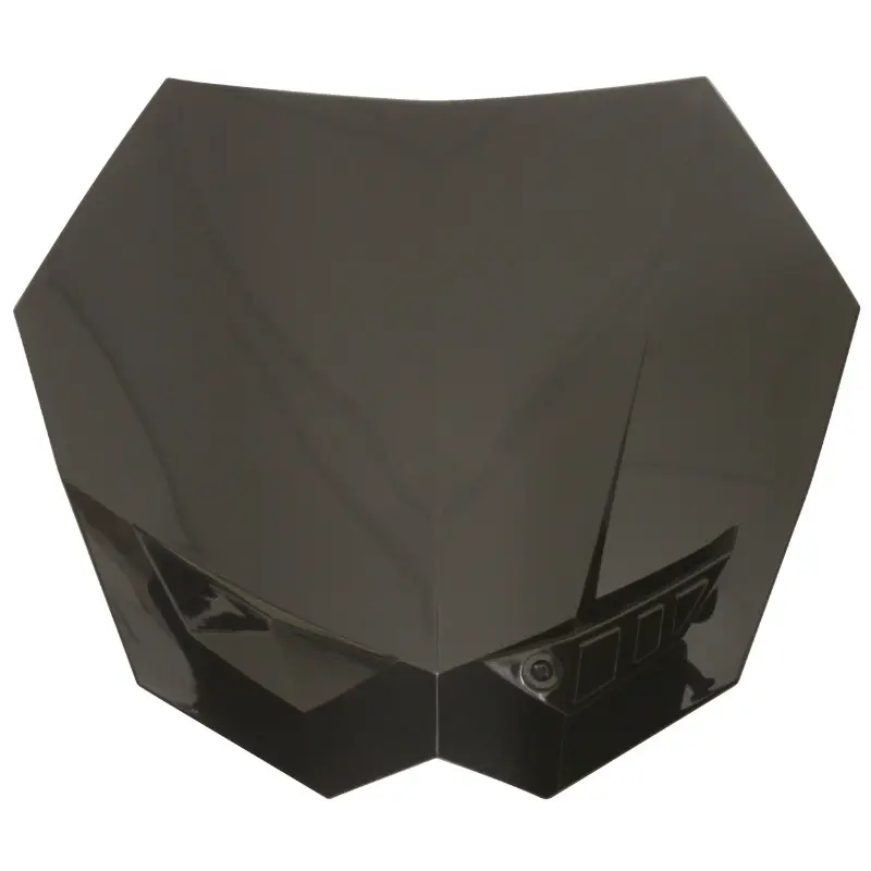 Plaque numéro-tête de fourche 50 à boîte universel Replay Rivale noir sans éclairage