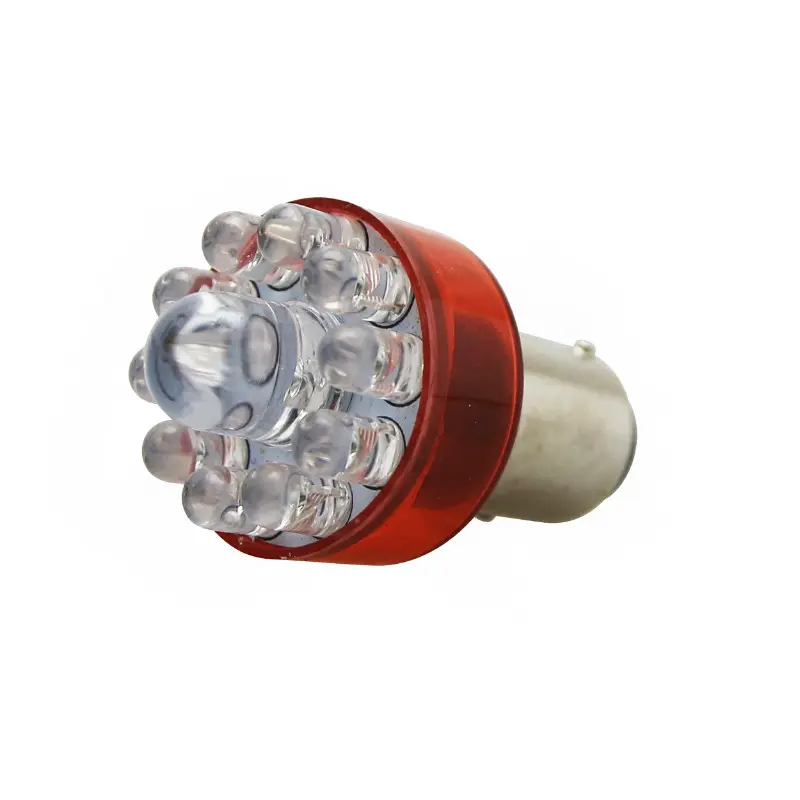 Ampoule LED 12V 21-5W culot BAY15D rouge feu et stop REPLAY