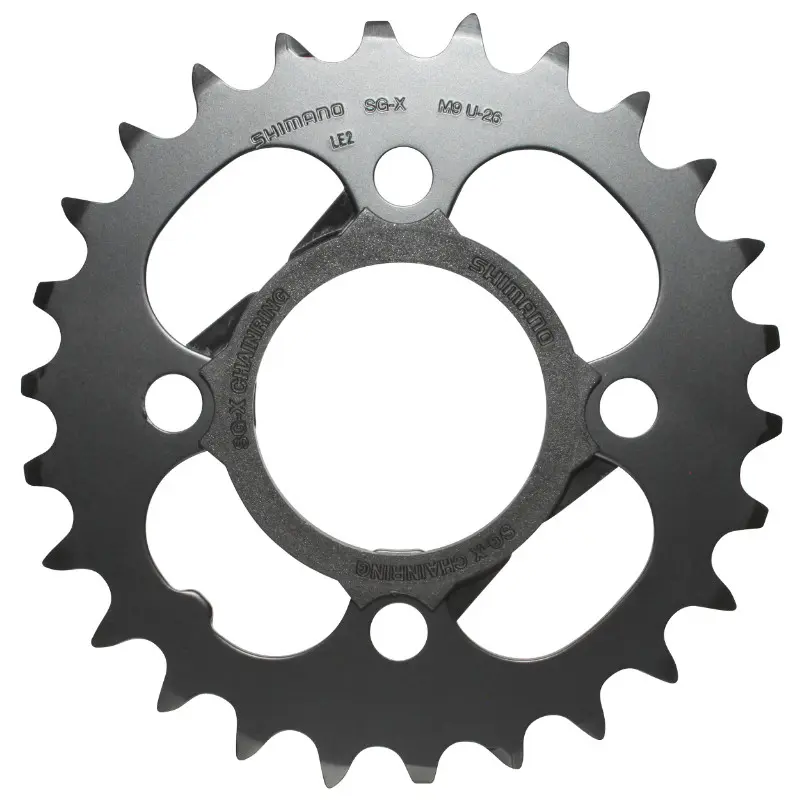 VTT پلیٹ فارم Shimano 64 دانت Alivio M430 Acera M391 ٹرپل 26 DTS اندرونی 9V کے لیے
