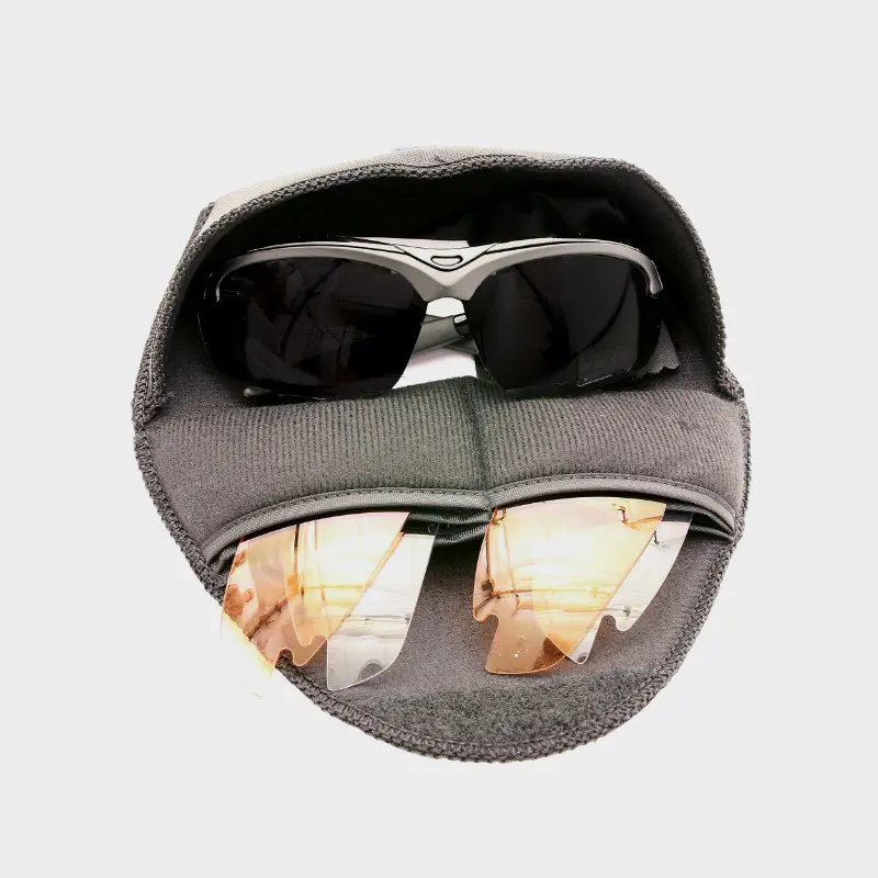 Fahrradbrille Erwachsene Newton Reaction Gestell schwarz 3 austauschbare Gläser — Ansicht 3