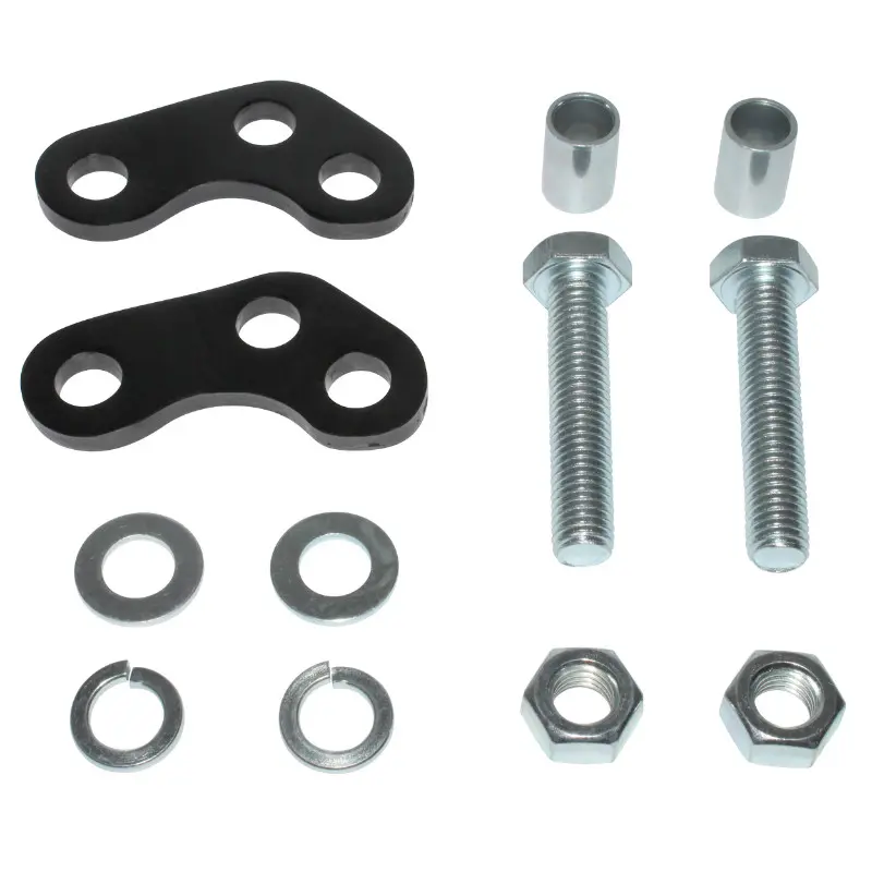 Rehausse amortisseur 50 à boîte adaptable Derbi 50 Senda / Gilera 50 SMT RCR noir