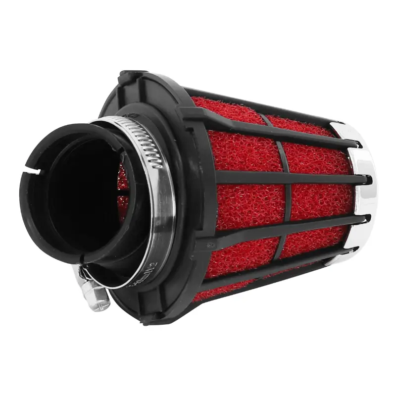 Gaisa filtrs Malossi E5 PHBN-PHVA sarkanais putu D.38 mm (izņemot Peugeot) — skats 2