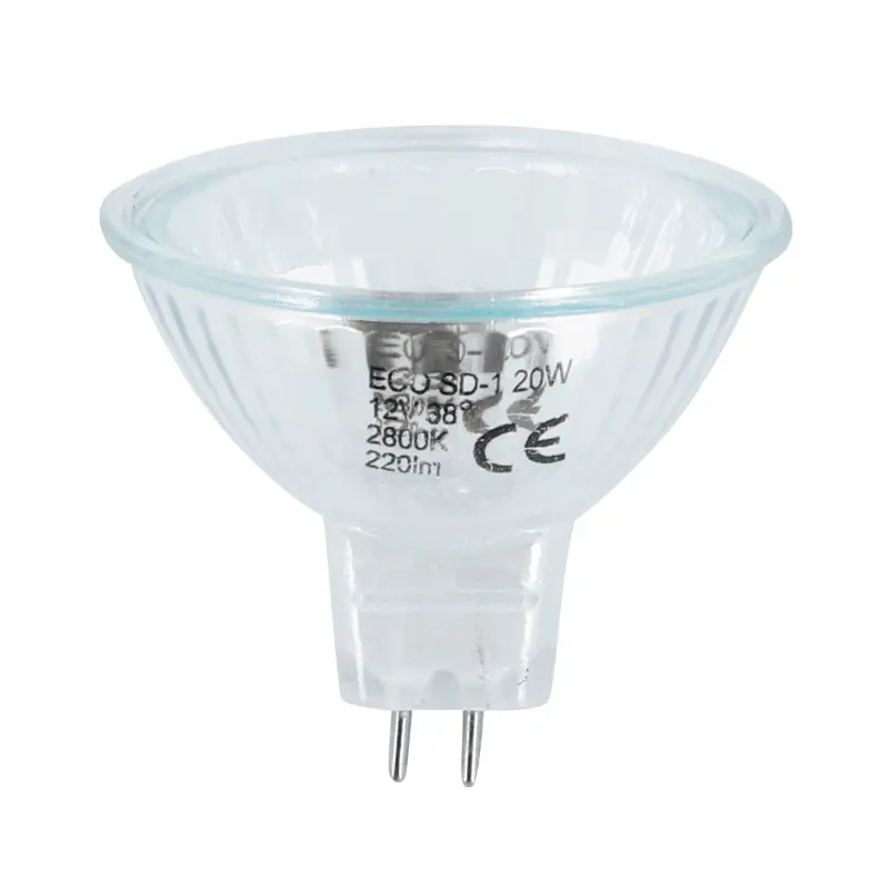 Ampoule dichroïque 12V 20W MR16 diamètre 50 blanc Replay