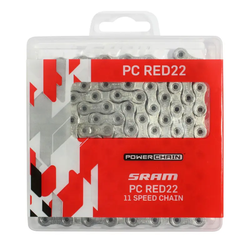 SRAM PC Red 22 سرمئی 114 لنکس 11V روڈ بائیک چین
