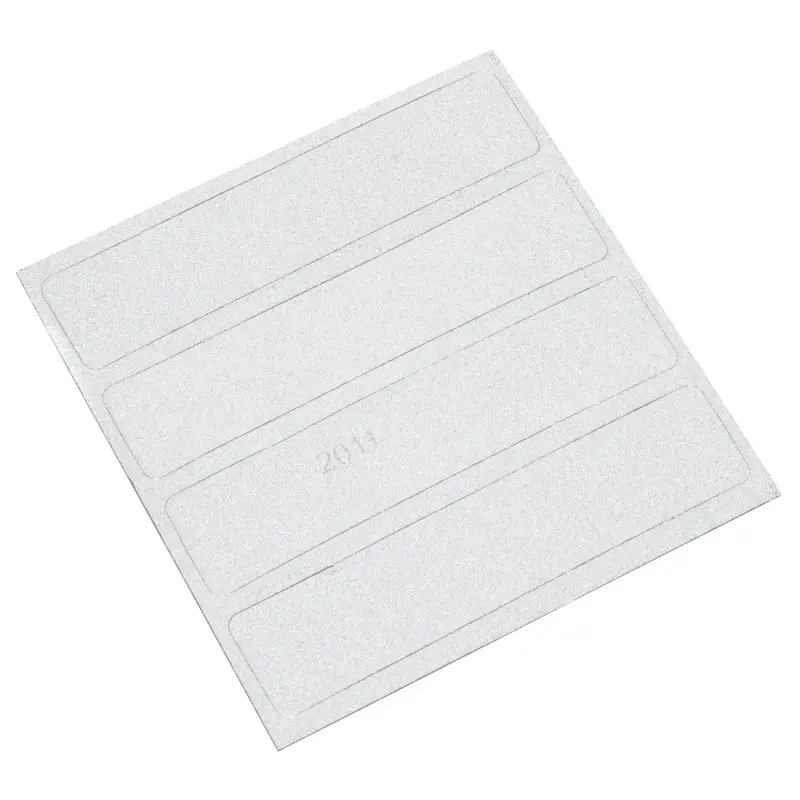 Autocollant réfléchissant casque gris Sélection P2R (vendu par 4)