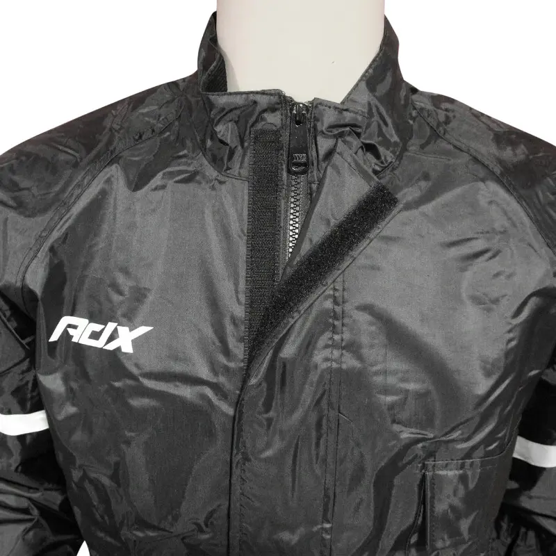 ADX Eco Regenbekleidung schwarz Größe L (Jacke + Hose) — Ansicht 4