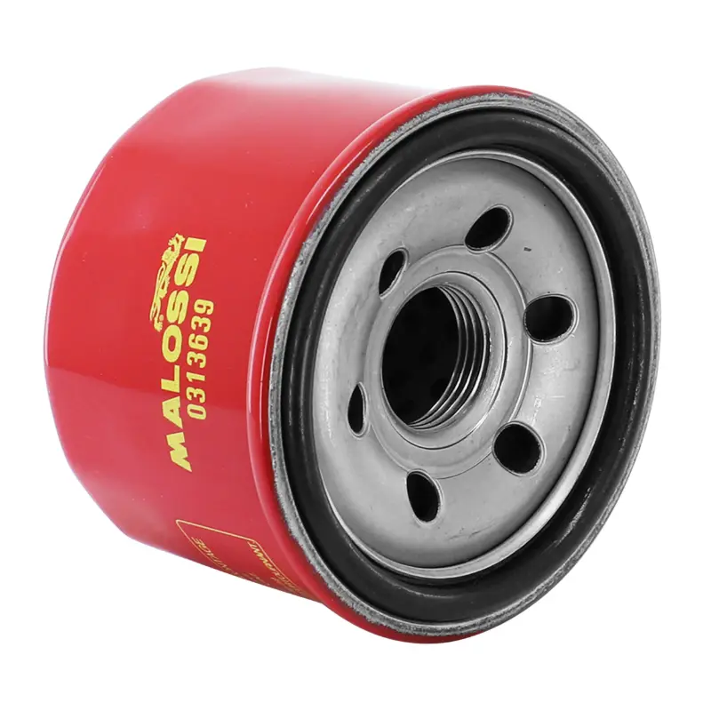 Filtre a huile maxiscooter Malossi red chilli pour yamaha 500 TMAX 2001+2011, 530 TMAX 2012+ - kymco 500 xciting 2005 +2012 (equivalent HF147)