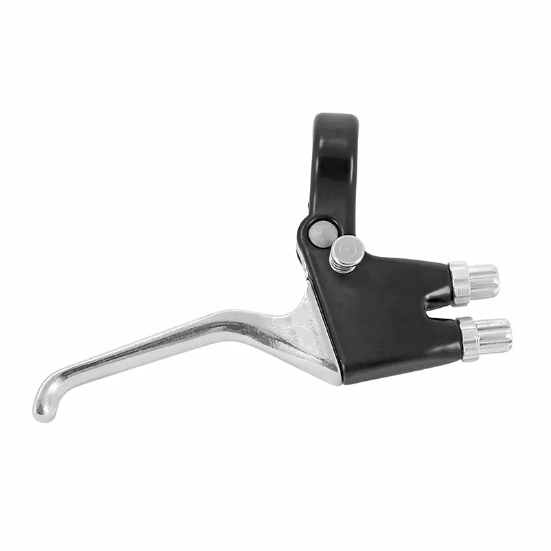 Levier de frein VTT-VTC double commande handicap 3 doigts Newton aluminium