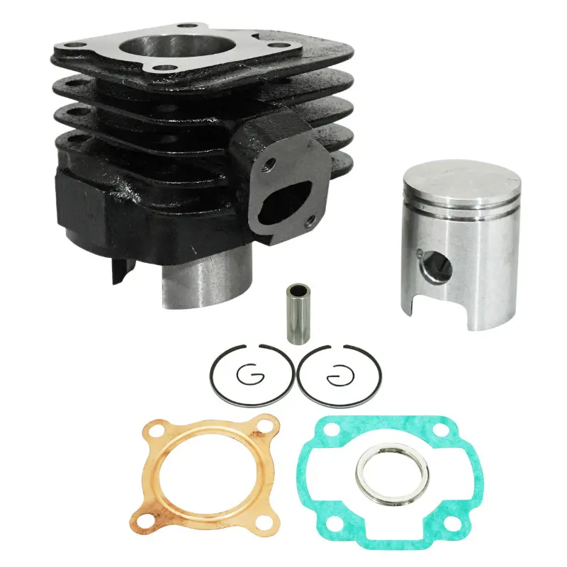 Cylindre P2R fonte premium CPI 50 Popcorn, Oliver, Aragon, Hussar-Keeway 50 Focus, Hurricane, Matrix, F-Act-Generic 50 Xor, Ideo (axe piston Ø 12 mm)