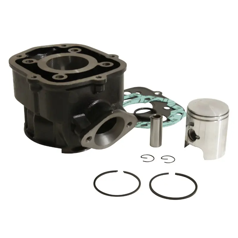 Cylindre 50 à boîte adaptable Derbi 50 Senda 2006+ GPR 2006+ Gilera 50 SMT 2006+ RCR 2006+ moteur Piaggio Euro 3 P2R fonte premium