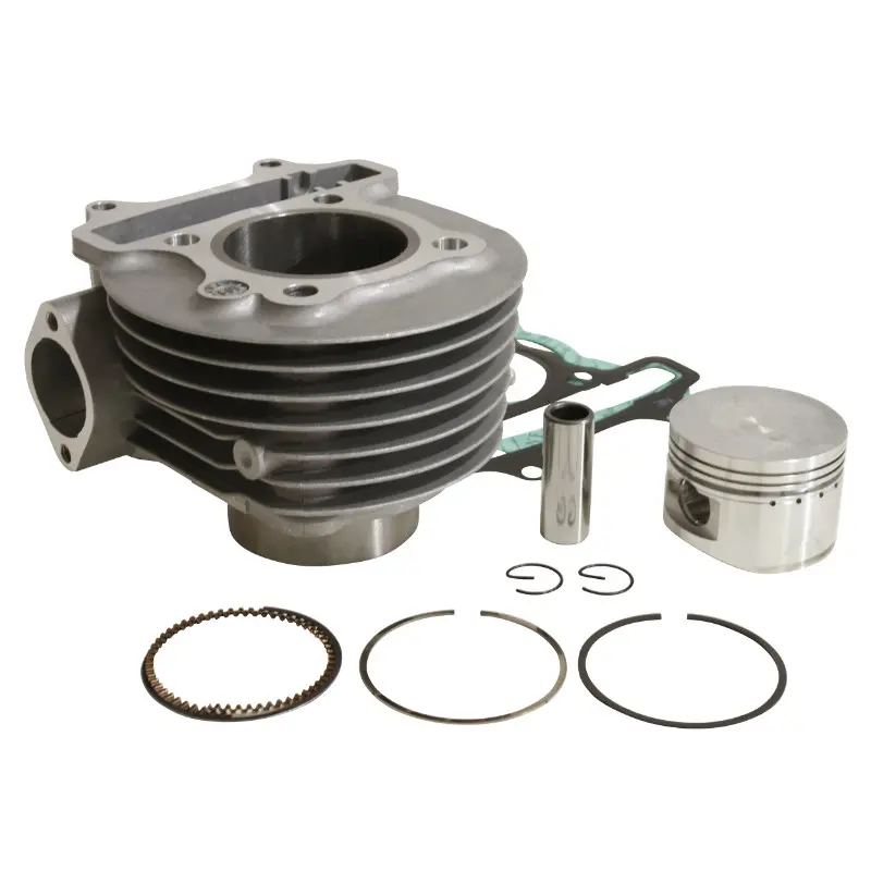 Cylindre maxiscooter adaptable scooter 125 chinois 4T GY6 152QMI (OEM: 12100-gfy6-0000) (diam 52,4MM -axe de piston 15MM) -P2R
