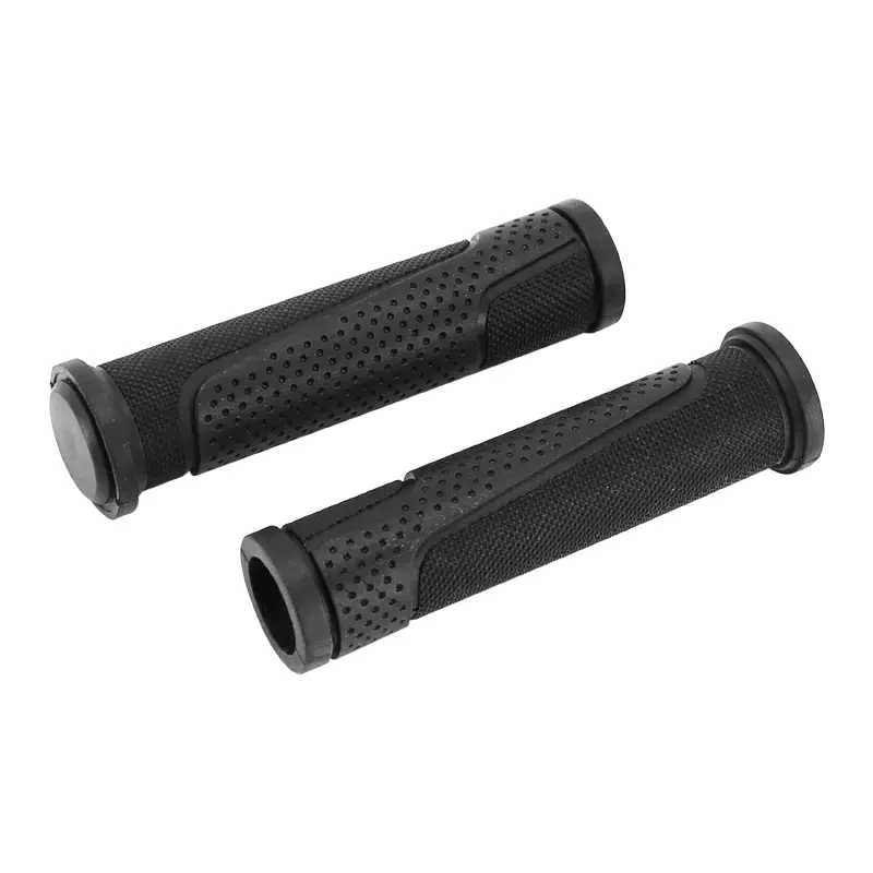 Poignées City Newton Gripchoc noir L120mm (paire)