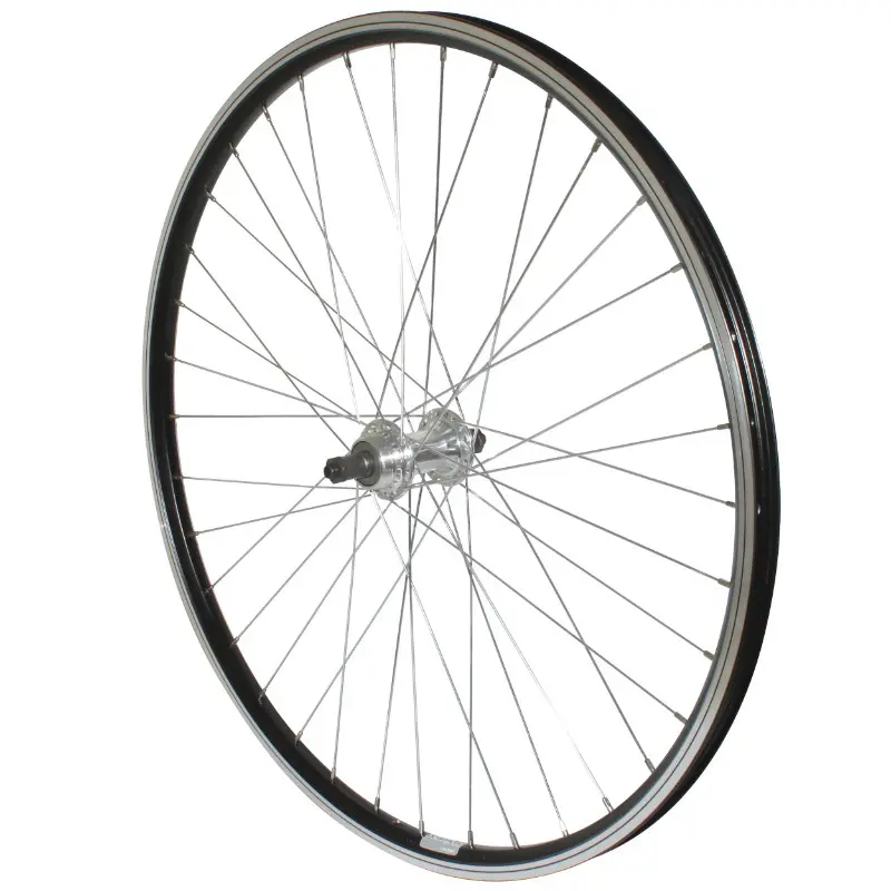 P2R 26" Hinterrad VTT Alu schwarz Doppelwandig Freilaufnabe 7-6V
