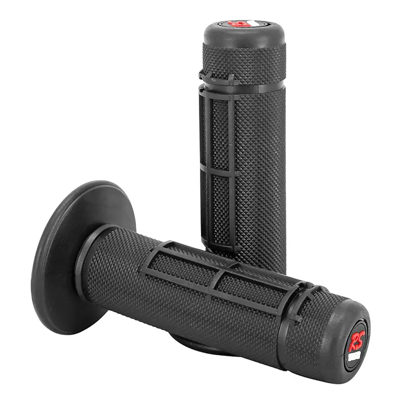 アボック MX1 オフロード クローズドエンド グリップカバー 115mm ブラック (ペア)
