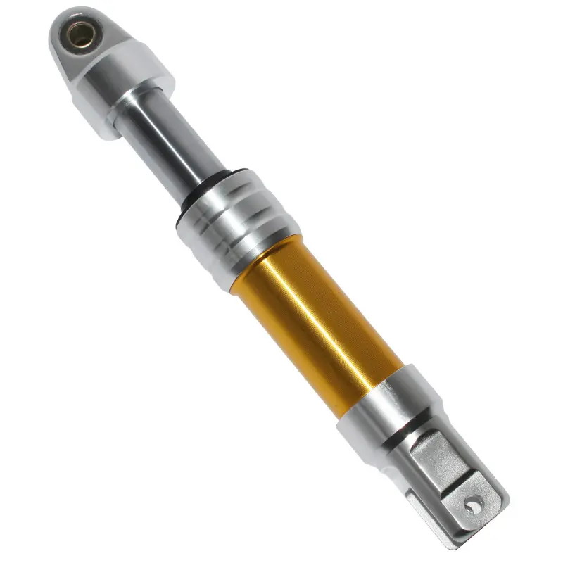 Öl-Gas-Dämpfer Replay Gold-Silber 10+12 mm M8 (Lochabstand 300 mm)