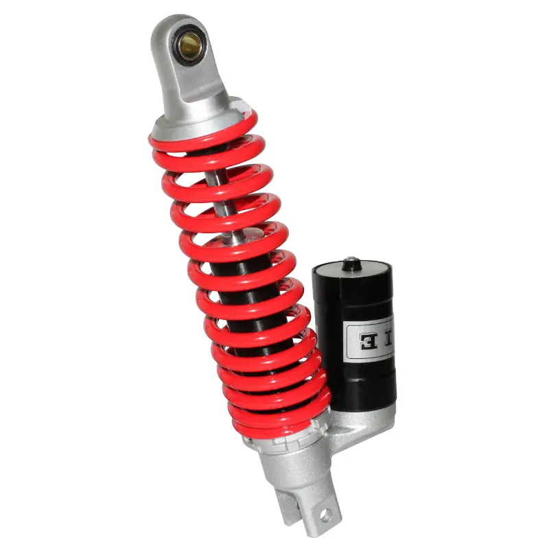 سسپنشن شاک ریپلے گیس ایلومینیم سرخ اوپری قطر 10MM نچلا قطر M8 (انٹر ایکس 300MM)