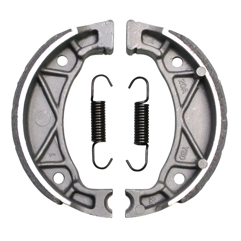 Bremsbacke P2R passend für MBK 50 Booster / Yamaha 50 BWS vorne-hinten (Paar)