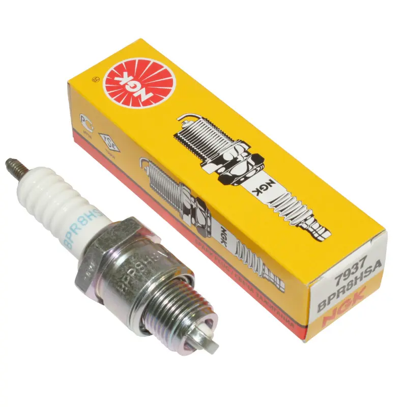 Bougie d'allumage NGK BPR8HSA tige filetée olive démontable