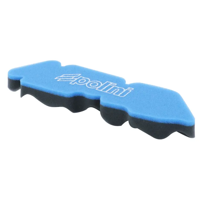 Luftfilter-svamp scoot Polini dobbelt densitet til piaggio 50 zip 2T 2000+, NRG 2005+, typhoon 2003+, liberty, fly, LX 2T-GILERA 50 stalker 2004, runner 2002+ (203.0128)