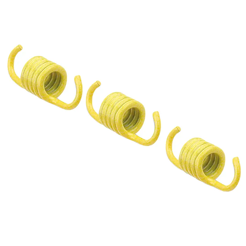 Ressort d'embrayage Malossi pour embrayage Delta-Fly clutch MBK 50 Booster, Yamaha 50 BWS, Aprilia 50 SR, Malaguti 50 F12 (3 ressorts jaunes diam 1,8 mm)