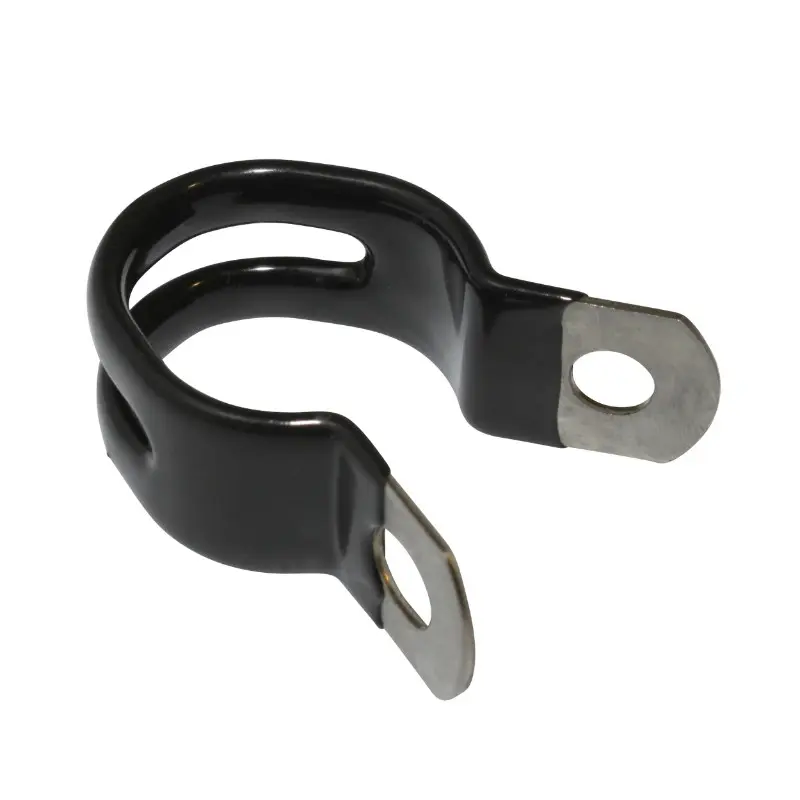 लगेज कैरियर/फेंडर क्लैंप P2R एल्युमिनियम काला व्यास 20 mm (10 पीस का पैक)