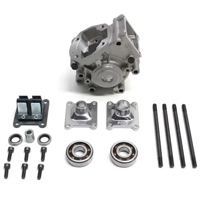 Carter moteur Polini pour MBK 51 avec roulements et goujons