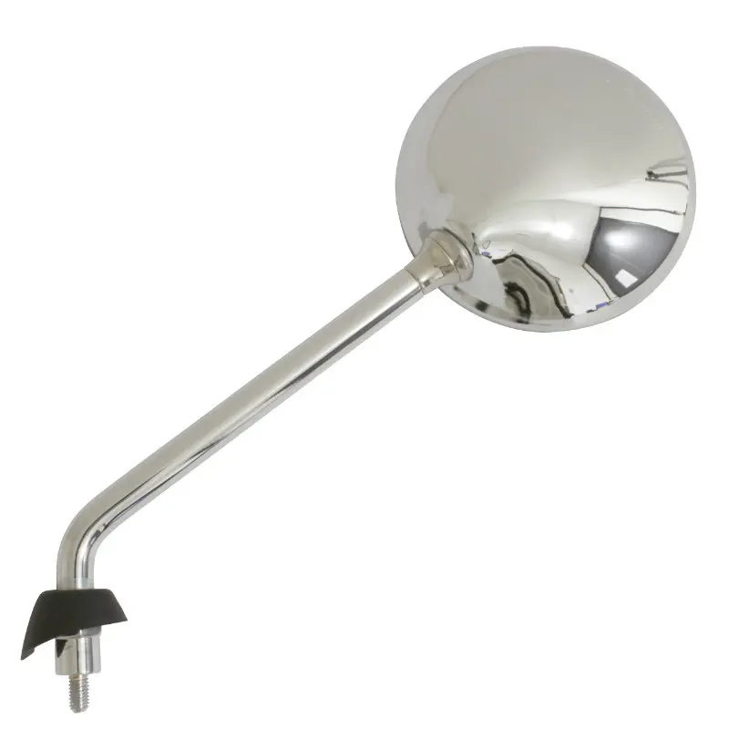 Rétroviseur gauche chrome adaptable Piaggio Vespa Granturismo 125 2003-2007 / Liberty 50 2000-2008 / Liberty i-get 125 2015+ homologué CE