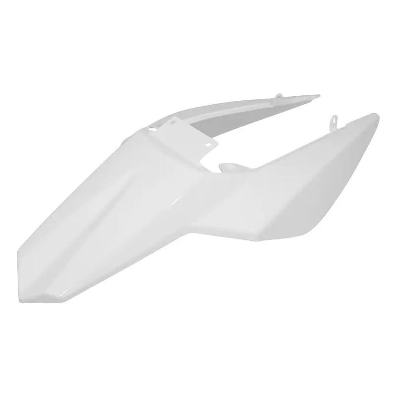 Verkleidung Heck-Schale 50 mit Kasten adaptierbar Derbi 50 Senda DRD 2011-2017 hochglanzweiß Monocoque P2R