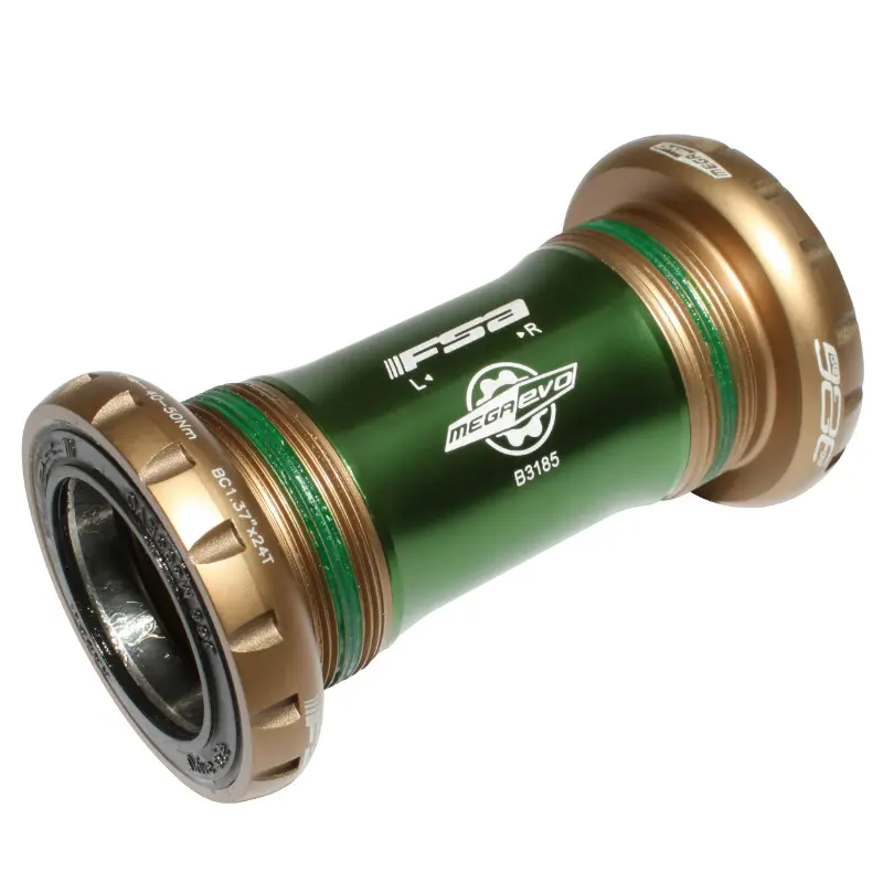 Integriertes Tretlagergehäuse FSA Mega EVO386 Straße für Carbon-Alu 68mm englisch BSC 1,37X24 Achse 30 mm
