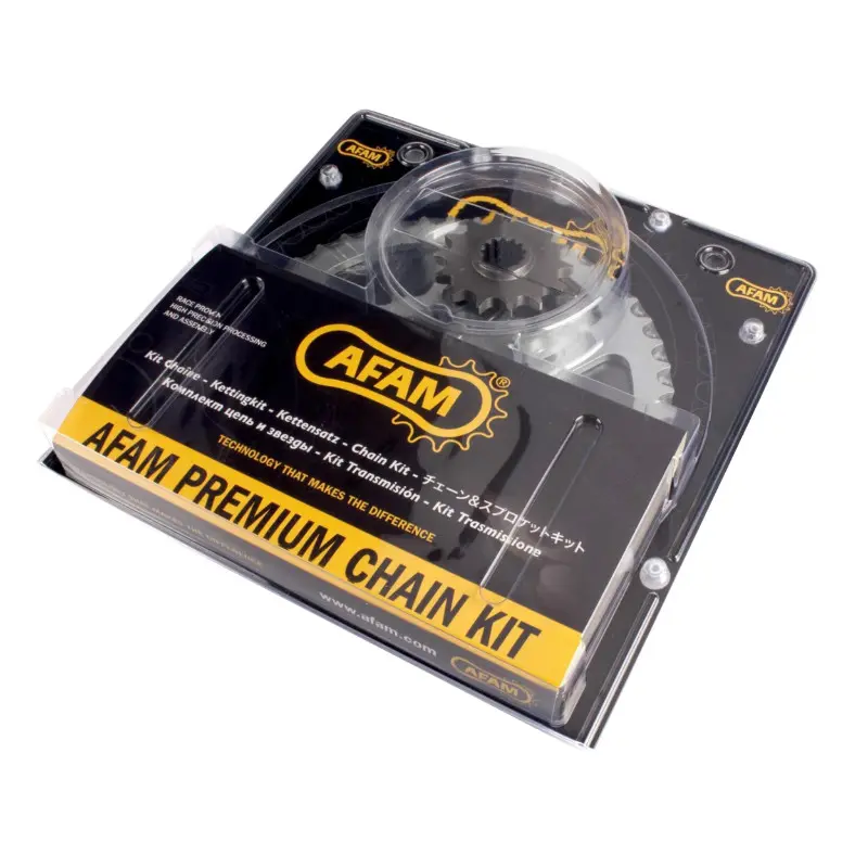 AFAM Ketten-Satz anpassbar für Rieju 50 RR SM Spike 2003-2004 420 11X48 — Ansicht 2