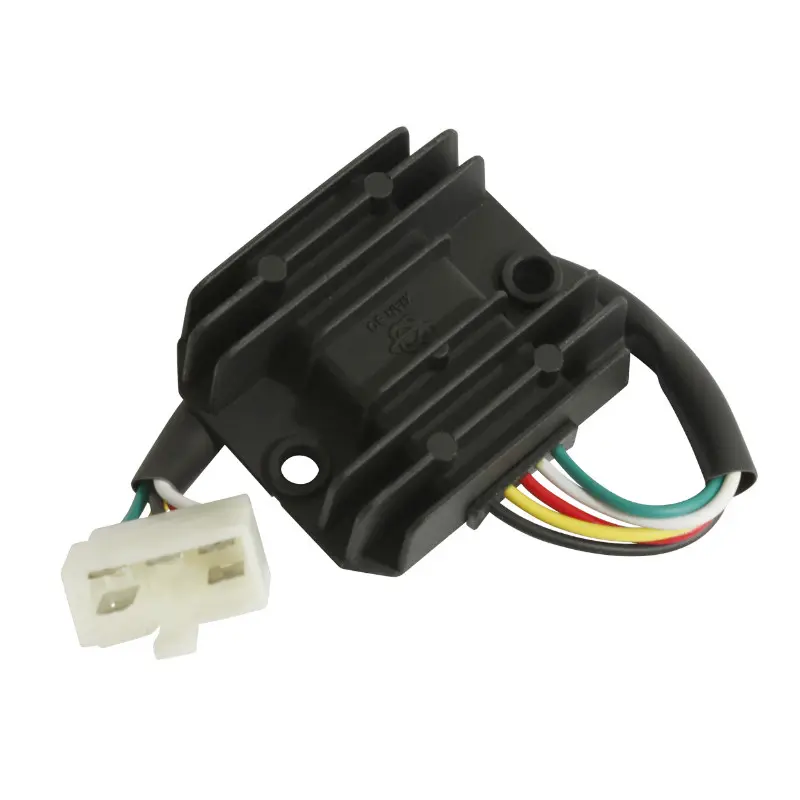 Regulateur de tension scoot adaptable scoot chinois 50 GY6 139QMB 4T - peugeot 50 kisbee, vclic 4T - sym 50 orbit 4T - baotian 50 BT49QT 4T - kymco 50 agility 4T -P2R