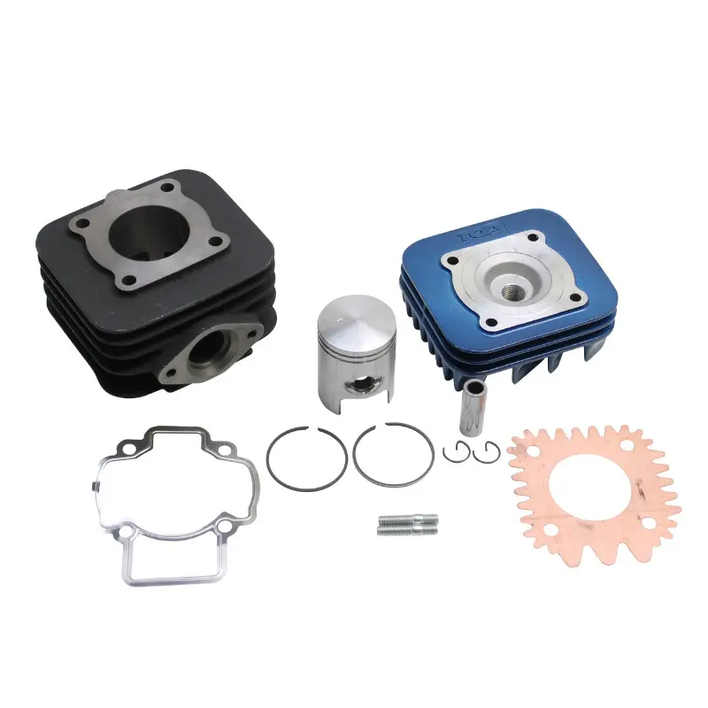 Culasse moteur TOP PERFORMANCES fonte pour Piaggio 50 Zip 2T, Typhoon, Liberty 2T, Gilera 50 Stalker, Ice, Aprilia 50 SR Air