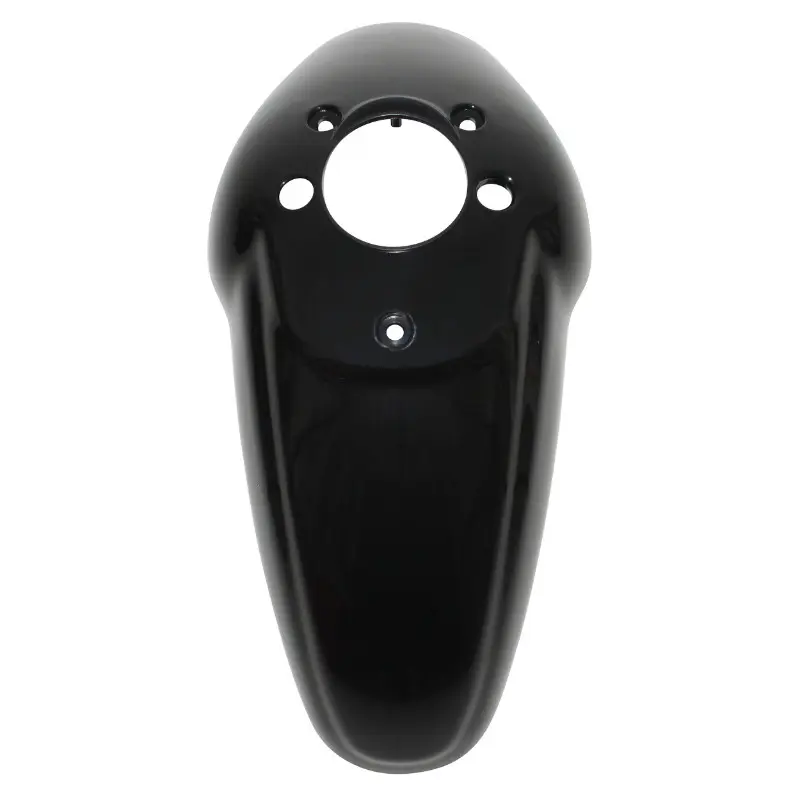 Adaptierbarer Vorderer Kotflügel für Roller Piaggio 50 Liberty schwarz P2R