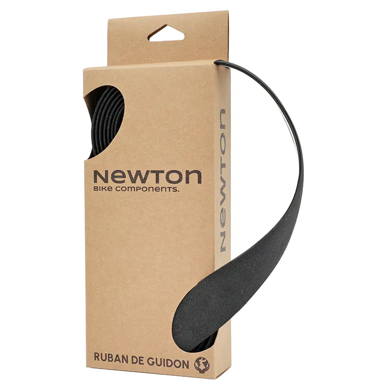 Newton コルクハンドルグリップテープ ブラック エンドキャップ付き