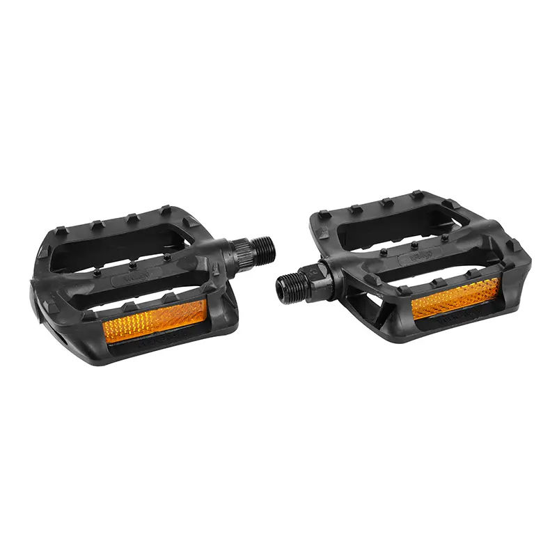 Pédales BMX Newton résine noir 9-16" roulement (paire)