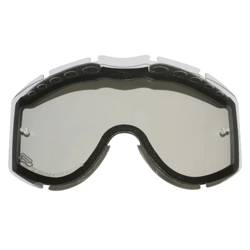 Visier für Cross-Brillenmaske Progrip für Modelle 3200-3201-3204-3301-3450 transparent Lichtempfindlichkeit Doppelvisier antibeschlag kratzfest UV-Schutz — Ansicht 7